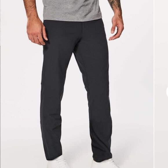 LULULEMON ABC Classic Fit 5 Pocket Pants Gray Size 32 - Picture 1 of 13